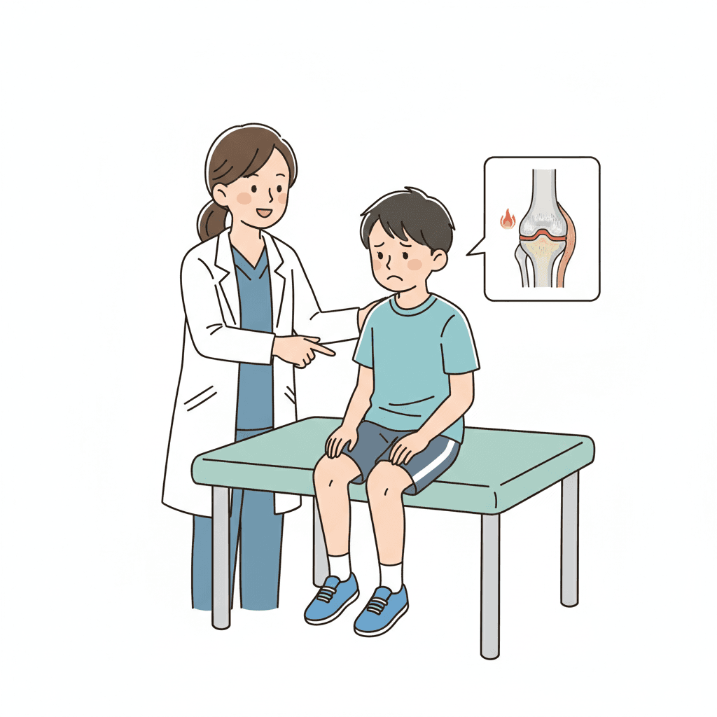 オスグッド病（オスグッド・シュラッター病）｜成長期の膝痛の原因と復帰ガイド