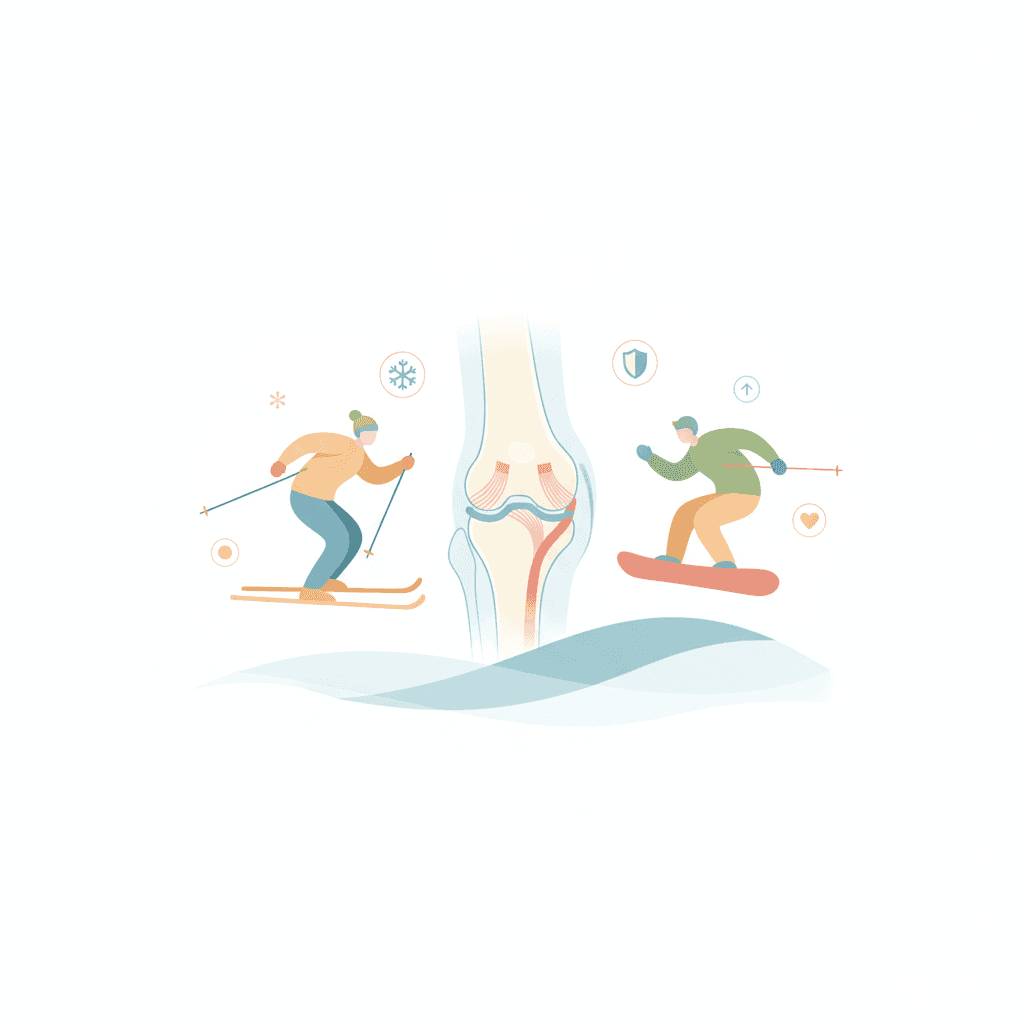 スキー・スノーボードと膝損傷｜ACL断裂好発スポーツの予防完全ガイド