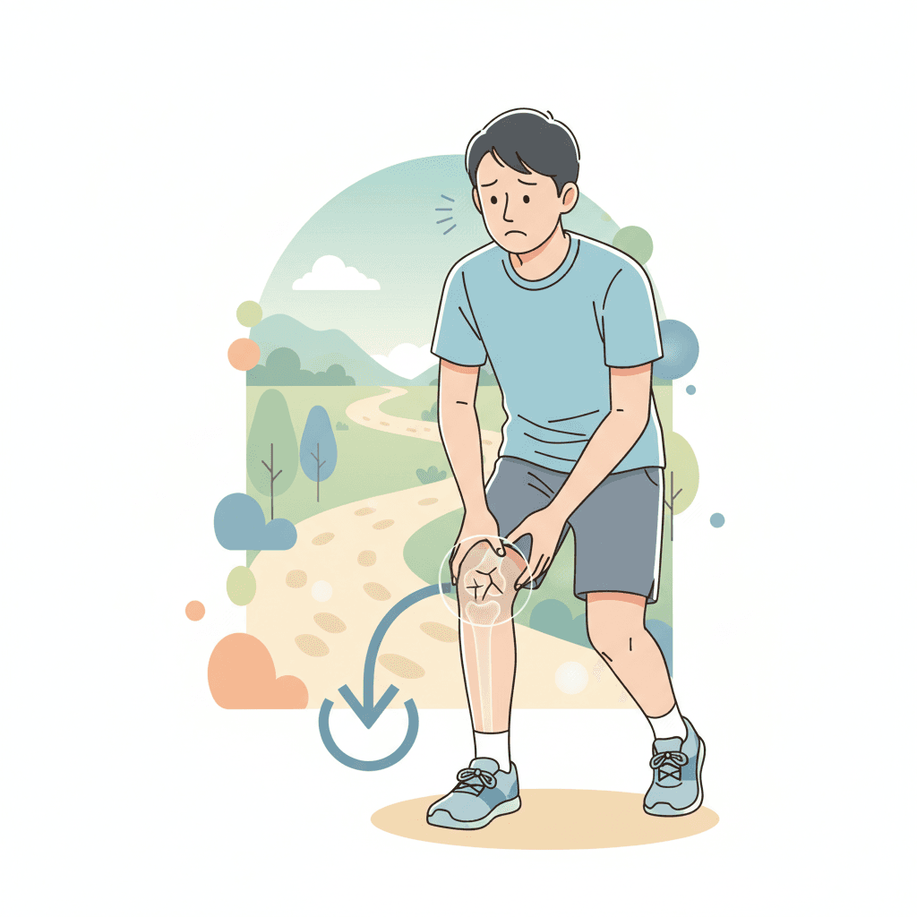 1日1万歩で膝を壊した48歳男性｜ウォーキングの落とし穴と正しい歩数