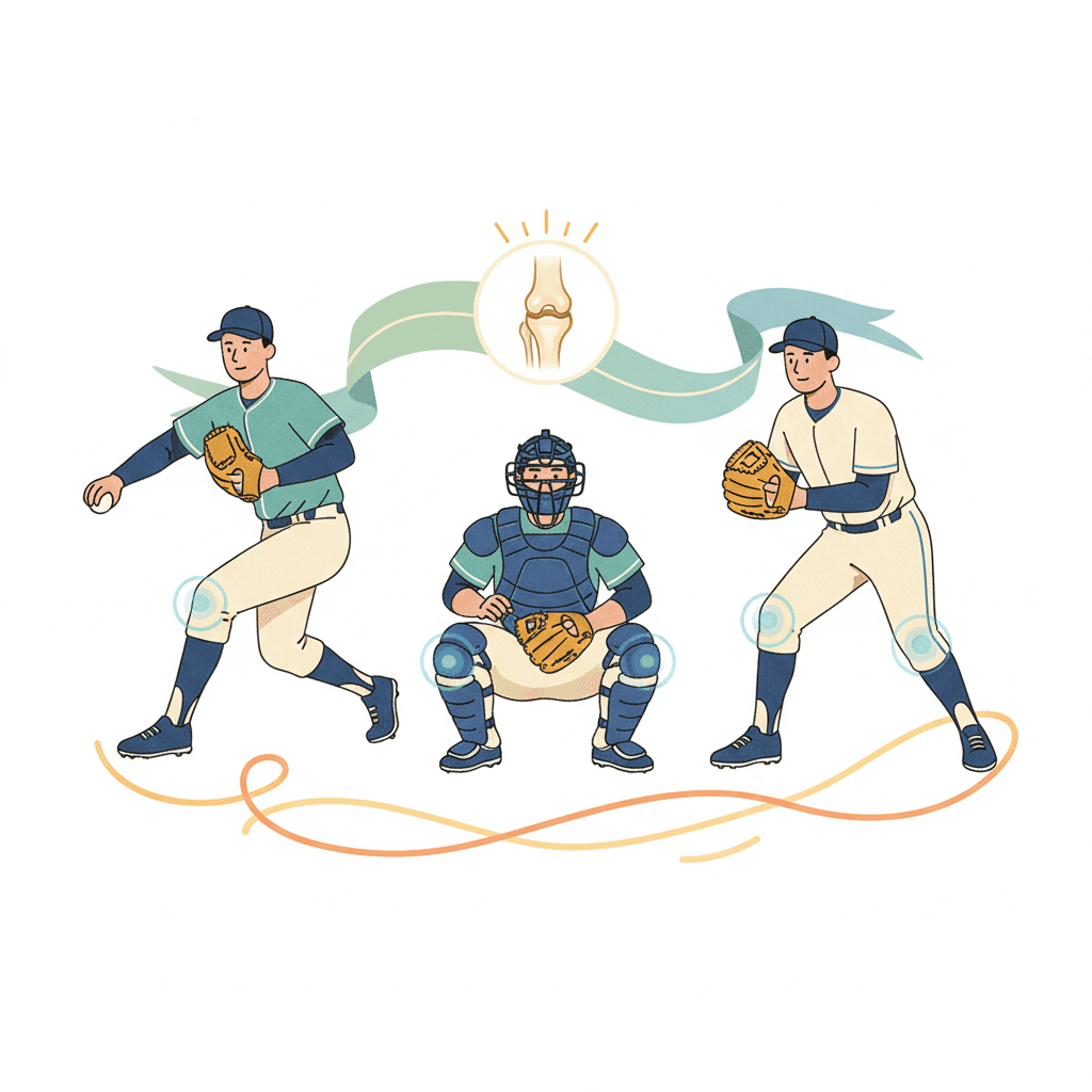 野球選手の膝損傷｜投手・捕手・野手別のリスクと予防完全ガイド