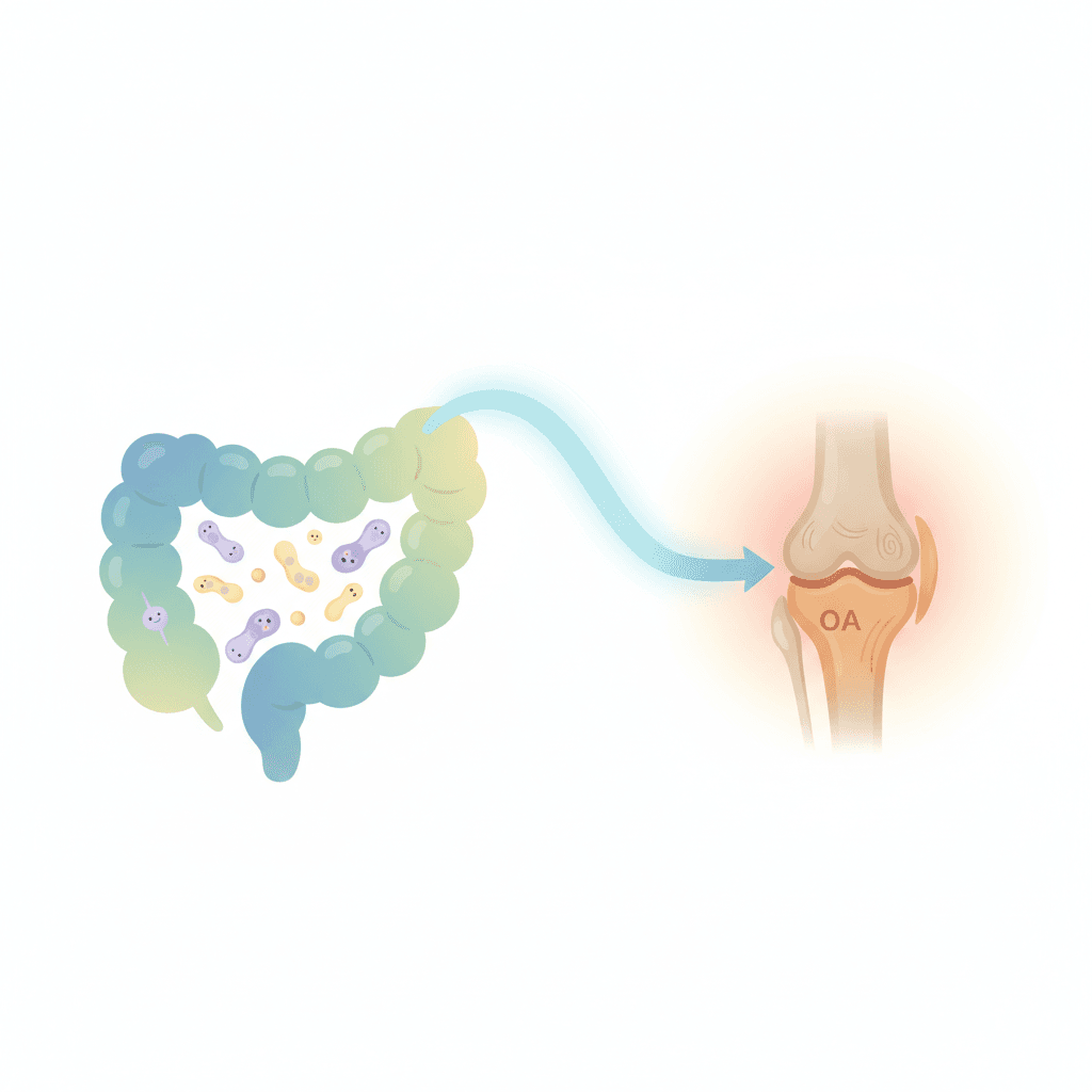 腸内細菌と膝OA｜「Gut-Joint axis」の最新研究と実践ガイド