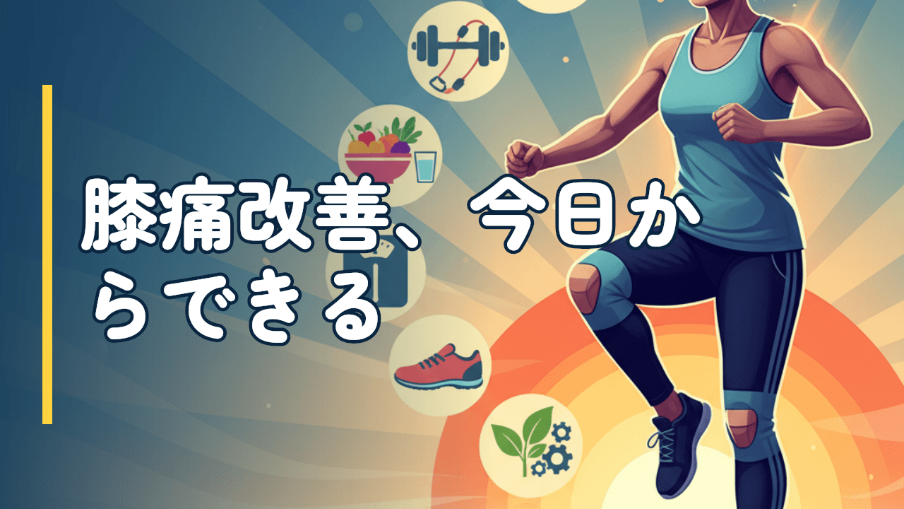 変形性膝関節症の対策7選｜運動・食事・日常生活で膝を守る方法