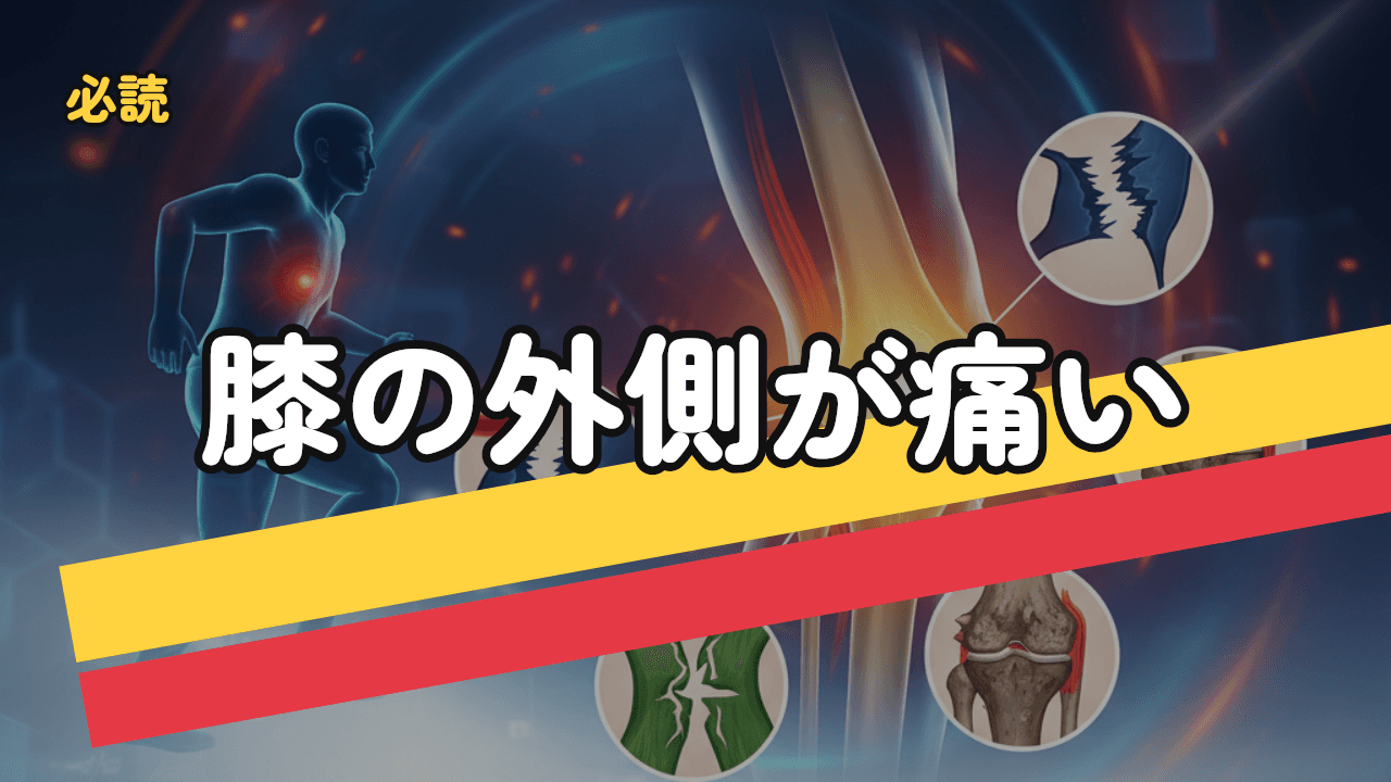 膝の外側が痛いときに考えられる病気と対処法｜原因別セルフチェック完全ガイド