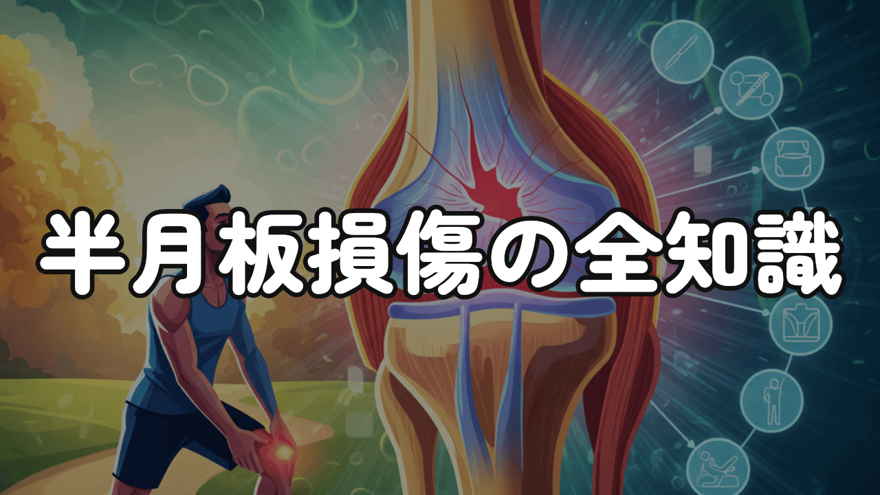 半月板損傷の完全ガイド｜症状・治療・リハビリと手術の判断基準