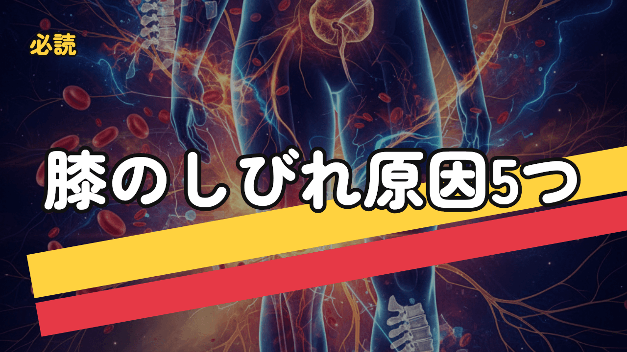 膝のしびれ・感覚異常｜原因と対処法・受診の目安を医学的に解説