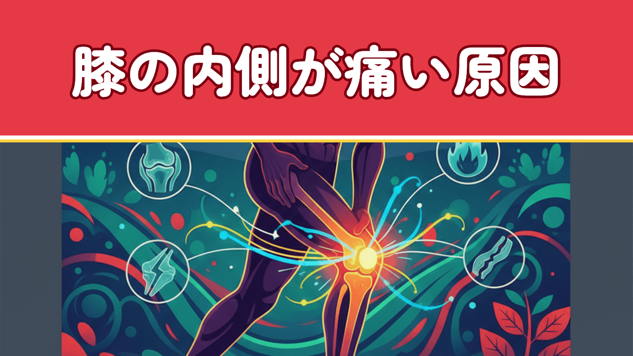 膝の内側が痛い｜原因疾患とセルフチェック・対処法