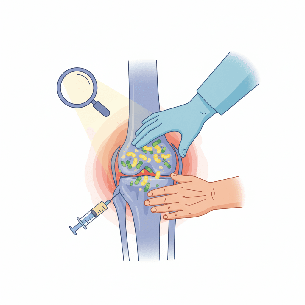 化膿性膝関節炎（septic arthritis）｜緊急対応が必要な膝の感染症ガイド