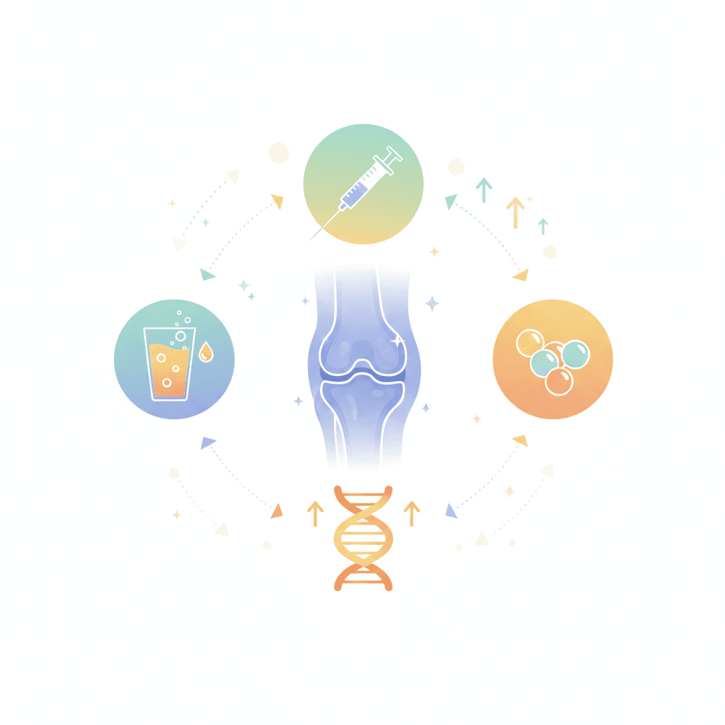 コラーゲンの膝への効果とエビデンス｜飲む・注射・サプリを徹底比較