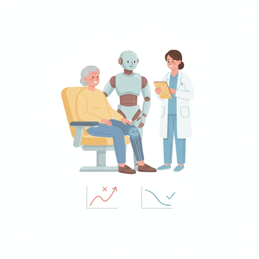 【2026年4月最新】ロボット支援TKAは合併症リスク2倍？オンタリオ75,000例研究が示す論争｜冷静に読み解く視点