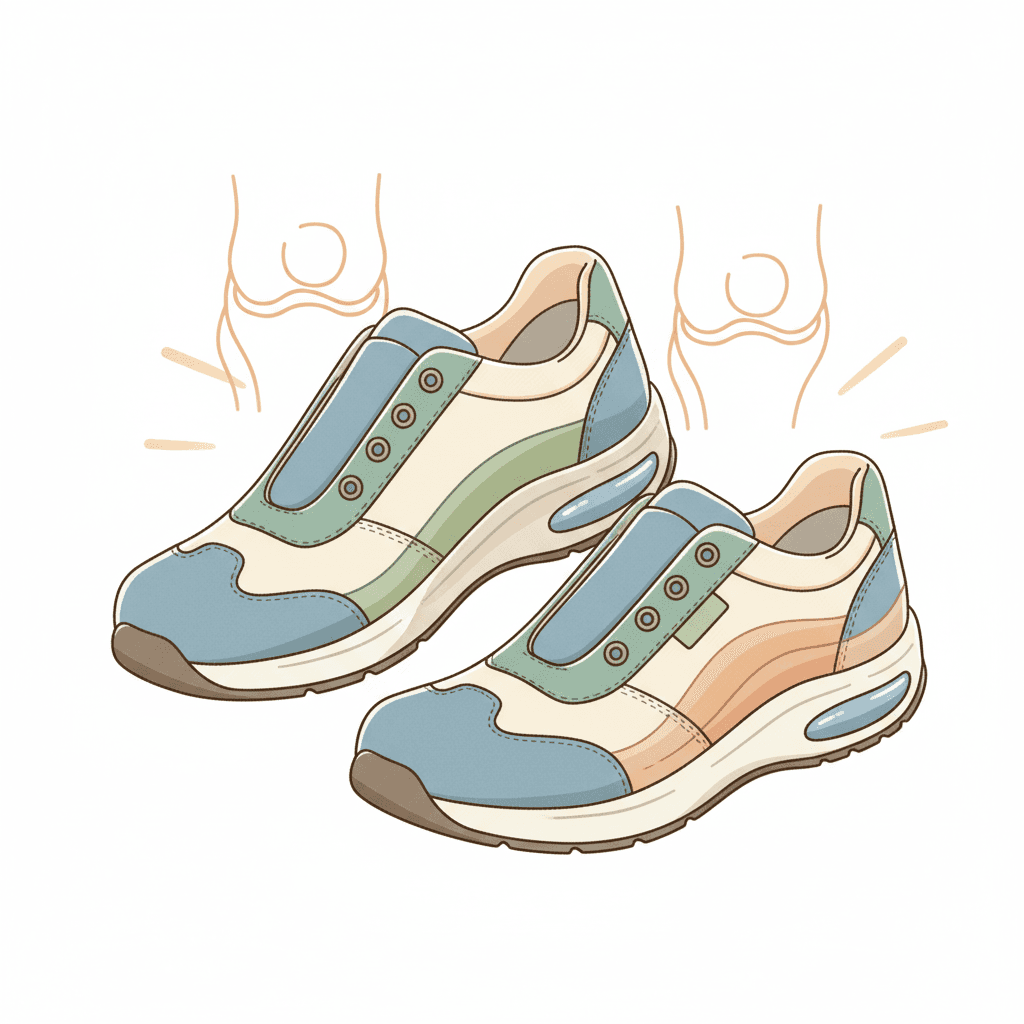 膝にやさしい靴の選び方｜変形性膝関節症の方のシューズ徹底解説